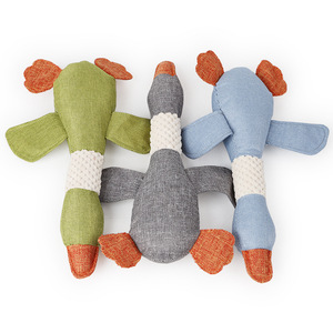 Flying Duck Stuffed Squeaky Durable Dog Chew Toys - Product Image 5