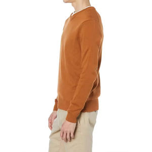 Sudadera Básica de Algodón Mezclado, Estilo Urbano, Cuello en V, Talla Grande, Unisex para Hombre - Product Image 2