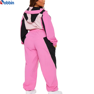 Conjuntos Deportivos de Mujer con Forro de Malla para Verano, Tallas Grandes, Chaqueta Cortavientos, Alta Calidad, Logotipo Personalizado Impreso, Ropa de Primavera, Venta Caliente - Product Image 2