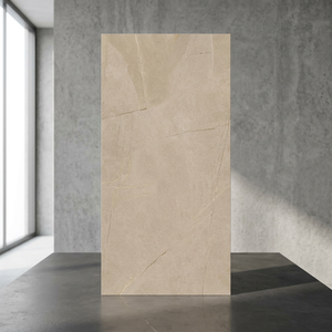 กระเบื้องปูพื้นและผนังลายหิน Berlin Stone Beige ขนาด 800x1600 มม. ป้องกันการลื่น ทนกรด เคลือบเงา ผลิตจากเซรามิกพอร์ซเลน - Product Image 2