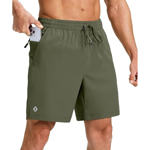 Pantalones Cortos de Algodón para Hombre, Personalizados OEM, Cintura Elástica, Lisos, Casuales, de Verano, Proveedor al por Mayor de Alta Calidad - Product Image 1