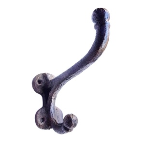 Cast Iron Antique Coat <b>Hook</b> Single Piece Wall Mount Vintage <b>Hooks</b> Hardware Items For Home - Product Image 1