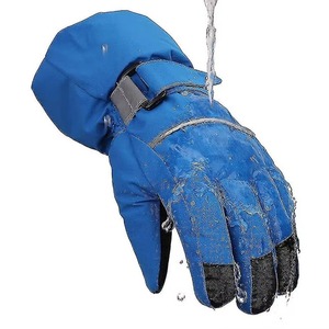 Guantes de Esquí para Hombre de la Mejor Calidad, Aislantes, Transpirables, Compatibles con Pantalla Táctil, Impermeables, Resistentes al Viento, de Cuero, para Invierno, en Venta - Product Image 4