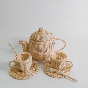 Juego de Té de Ratán a Precio de Mayoreo, Juguetes de Ratán Tejidos a Mano para Niños de un Proveedor Vietnamita KINGCRAFTVIET - Product Image 1
