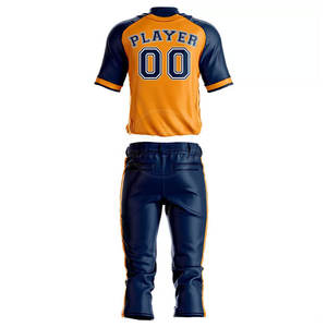 Uniforme de Béisbol Deportivo con MOQ Bajo, Cómodo y Transpirable, Uniforme de Béisbol Personalizado para Jóvenes - Product Image 2