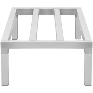 Scaffale in Alluminio Interamente Saldato 48 X 20 per Stoccaggio Alimentare Commerciale, 12 Piani, Capacità 1800 Libbre - Product Image 3