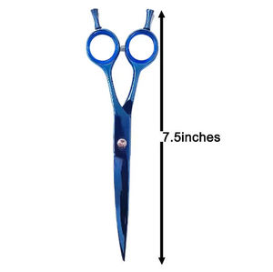 Durable Blunt Barber <b>Thinning</b> Shears Kit <b>Mirror</b> Polish Stainless Steel Scissors Set Right-Handed 28 Teeth Short Handle Comb - Product Image 3