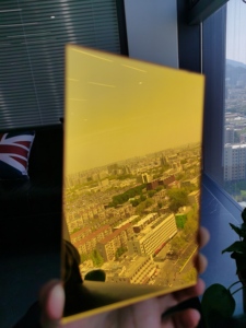 Plaque acrylique miroir unidirectionnel en PMMA noir, 3 mm, 4x8, 1 mm, 4 pieds x 8 pieds, colorée - Product Image 5