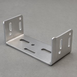 Material Certificate Available Fabrication Services Material Grade Aluminum Alloy Sheet <b>Metal</b> Fabrication Aluminum Bent Bracket - Product Image 4