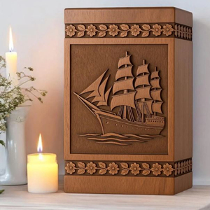 Custom Engraved Wooden Resin Urn <b>Box</b>: Pet/Human <b>Memorial</b> Keepsake urn <b>Memorial</b> Keepsake by AYAANS - Product Image 3