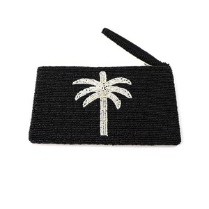 Customized Cherry Design Seed Beaded <b>Coin</b> Pouch <b>Wallet</b> Lovely Accessory with Zipper - Product Image 5