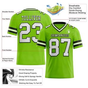 Maillot de football unisexe en polyester respirant et léger, imprimé, tendance 2025 – Qualité supérieure - Product Image 4