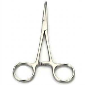 คีมหนีบผ่าตัดสแตนเลสแบบโค้ง Hemostat Kelly ขนาด 5.5 นิ้ว รุ่นประหยัด อุปกรณ์ทางการแพทย์ - Product Image 1