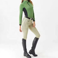 Chemises d'équitation pour femmes très demandées, à manches longues, respirantes, légères, séchage rapide, sous-vêtement de performance, vêtements d'équitation