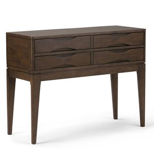 Consolle Harper in Noce Marrone, Elegante Arredo per Corridoio - Product Image 1