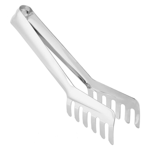 Pince à glaçons en acier inoxydable, ustensile de cuisine pour restaurants, pince à glaçons en acier pour aliments - Product Image 4