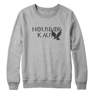 345GSM Custom Embroidery Crewneck Sweater Oversized Fleece Sweatshirt Custom Logo Wholesale Men's Sweatshirts - Product Image 1