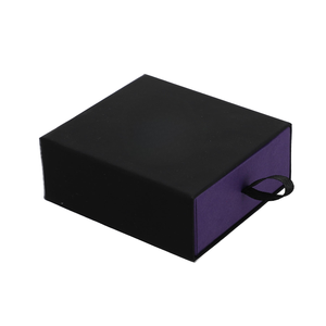 Custom Logo Cardboard Drawer Jewelry <b>Box</b> | UV Coated Embossed Portable <b>Gift</b> Packaging for Necklace, <b>Earring</b>, Bracelet & Ring - Product Image 3