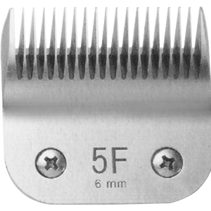 Lame de tondeuse professionnelle A5 pour toilettage chien et chat, 5 mm de large, 6 mm de bord en acier inoxydable, remplacement Eversharp pour coupe de poils d'animaux - Product Image 1