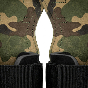 Agarraderas de Cuero para Gimnasio con Diseño de Camuflaje, Agarraderas de Cuero para Levantamiento de Pesas, Soporte de Muñeca para Entrenamiento, Agarraderas de Cuero Unisex - Product Image 3