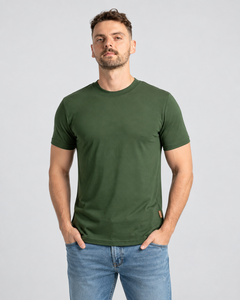 Comfortable Regular Fit Lightweight Woven <b>Wool</b> Men's T-<b>Shirts</b> Blank Letter Anti-Wrinkle Breathable Silk Screen Printed Short - Product Image 3