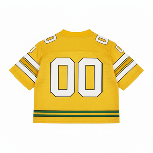 เสื้อฟุตบอลทรงบ็อกซี่แบบสั่งทำ OEM ปี 2026 ผ้าพรีเมียมแห้งเร็ว ระบายอากาศได้ดี เสื้อฟุตบอลอเมริกัน ขายส่ง - Product Image 2