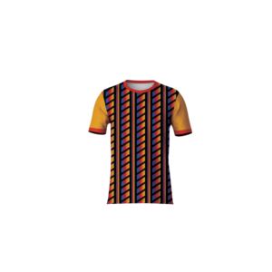 T-shirt en jersey décontracté de haute qualité 100% polyester avec motif uni pour impression personnalisée par sublimation 180 grammes - Product Image 2