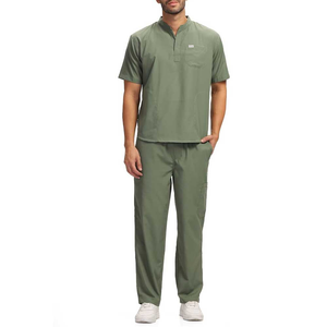 Uniformes Médicos Clásicos para Hombre 2025, Uniformes de Enfermería al por Mayor, Traje de Trabajo, Pantalones Deportivos, Lavables, Personalizables, Conjunto de Uniformes Médicos - Product Image 1