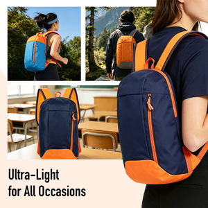 Mochila de Senderismo Naranja para Exteriores, Resistente al Agua y Plegable - Product Image 4
