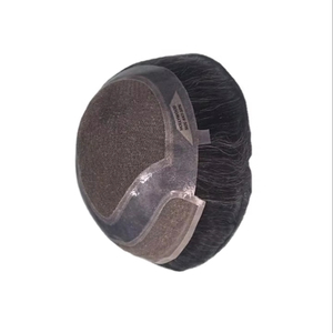 Taz Hair BD Prótesis Capilar de Cabello Humano Remy Indio con Onda Natural y Frente de Encaje, Calidad Premium - Product Image 1