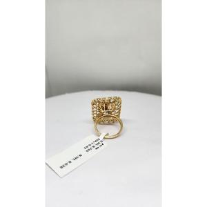 Anillo de Diamantes Naturales de 9K para Mujer, 0.61 Ct HI SI, Peso Neto 8.638g, Joyería Fina Premium, Diseño Elegante y Lujoso para Regalo - Product Image 4