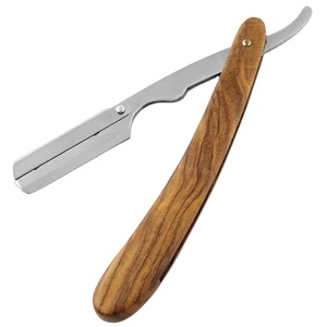 Wholesale Precision Professional <b>Straight</b> Barber <b>Razor</b> Stylish Design Wooden High Quality Barber <b>Razor</b> - Product Image 1