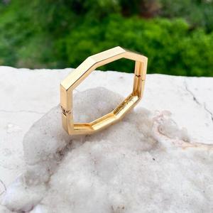 Bracelet traditionnel en laiton finition antique fait main MN EXPORTS, accessoire ethnique classique pour femme, origine Uttar Pradesh, pour mariage - Product Image 3