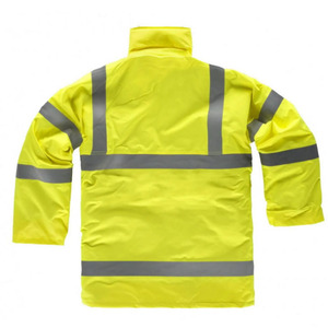 Mens Reflective Protective Outerwear Work Jacket Comfortable <b>Utility</b> Clothing For Professional Operational Duties - Product Image 2