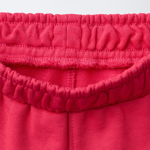 Conjunto de Sudadera Holgada y Pantalones Cortos para Mujer, Color Sólido, Tejido de Algodón, Dos Piezas, Ropa Casual para Estar en Casa, Estilo Otoñal - Product Image 5
