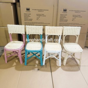 Sillas Infantiles de Ratán Hechas a Mano para Fiestas, Eventos, Alquiler, Venta al por Mayor, Fabricante de Sillas de Mimbre para Niños, Proveedor OEM - Product Image 6