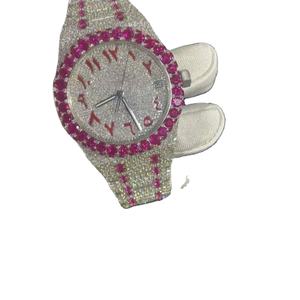 High-end Luxury Custom Men <b>Women</b> Bling Full Lab Grown <b>Watch</b> VVS Moissanite Hip Hop Iced Out Stainless Steel Mechanical <b>Watches</b> - Product Image 1