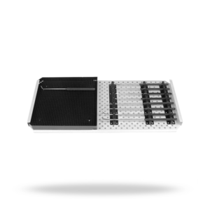 Inserto para Disecación con Tapete para 10 Instrumentos, Bandeja para Instrumentos Quirúrgicos, Organizador de Esterilización para Neurocirugía y Columna Vertebral - Product Image 1