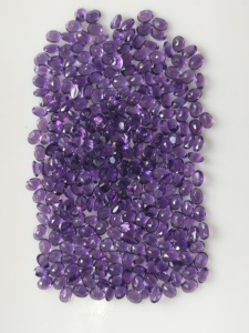 Natural African <b>Amethyst</b> 4X2MM Oval Cut Purple Best Quality Loose Gemstone for Jewelry Making - Product Image 3
