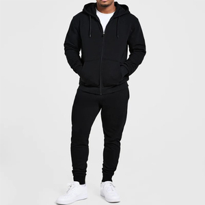 Sweat à capuche zippé pour homme, personnalisable avec logo, léger, cordon de serrage réglable, confortable, vente en gros, forte demande - Product Image 2