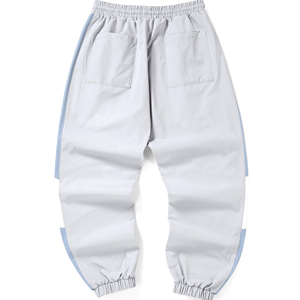 Pantalon décontracté pour homme, coupe droite, haute élasticité, polyester/coton, imperméable, respirant, séchage rapide, style moderne pour le bureau, direct usine - Product Image 2