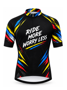 Nuevo Diseño de Jersey de Ciclismo con Estampado Personalizado, Camiseta de Ciclismo de Montaña Ecológica, Ropa de Ciclismo Profesional de Manga Corta - Product Image 5