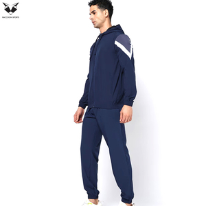 Mejor Proveedor, Nueva Llegada, Conjunto Deportivo Ligero para Hombre, Sudadera con Cierre y Pantalones Deportivos Ajustados para Deportes y Entrenamiento - Product Image 3