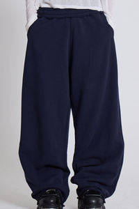 Pantalon de survêtement grande taille avec logo personnalisé, joggers amples en molleton de coton, vêtements de sport pour hommes grands et corpulents, fournisseur OEM - Product Image 3