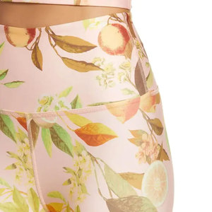 Leggings de Pesca de Cintura Alta con Estampado Floral para Mujer, Pantalones Transpirables Sin Costuras de Spandex y Poliéster con Protección UPF 35 y Diseño de Plantas - Product Image 6