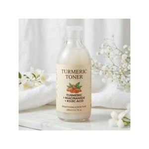 Cuidado de la Piel Coreano con Cúrcuma, Ácido Kójico y Niacinamida Liposomada, Aclarante, Antiacné, Blanqueador, Marca Privada OEM - Product Image 2