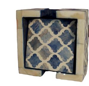 Caja organizadora de joyas con incrustaciones de hueso Vintage hecha a mano, caja de almacenamiento decorativa para colección de joyas - Product Image 3