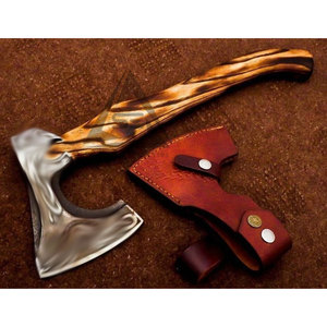 Hacha con mango de madera de alta calidad hecha en Pakistán, herramienta de corte con espiga plana, venta al por mayor y precio económico - Product Image 2