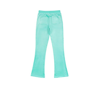 Chándal con Capucha Verde Menta para Mujer, Manga Larga, Color Sólido, Sudadera Informal con Cierre Frontal y Bolsillos Laterales, Ropa de Primavera - Product Image 3