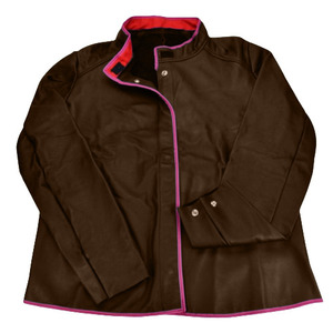 Hi Vis Winter Workwear FR Drilled Cotton Welding Safety <b>Jacket</b> Industrial Reflective Safety Clothing <b>Spark</b> Resistant ANSI SAFETY - Product Image 3